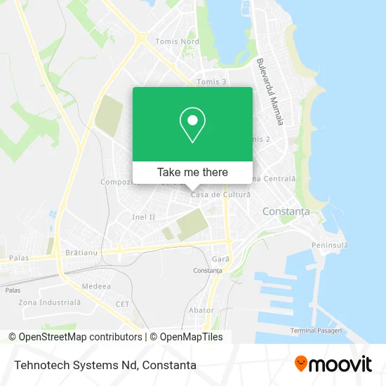 Tehnotech Systems Nd map