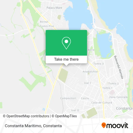 Constanta Maritimo map