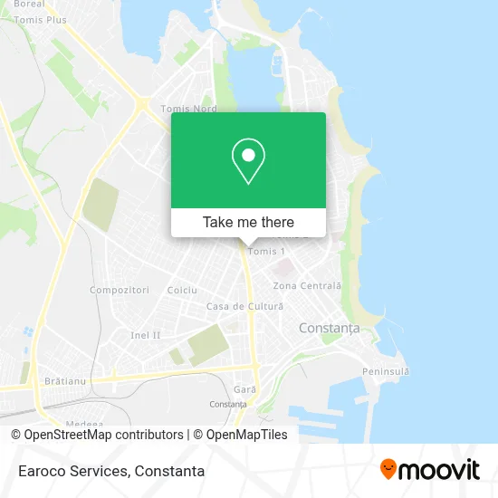 Earoco Services map