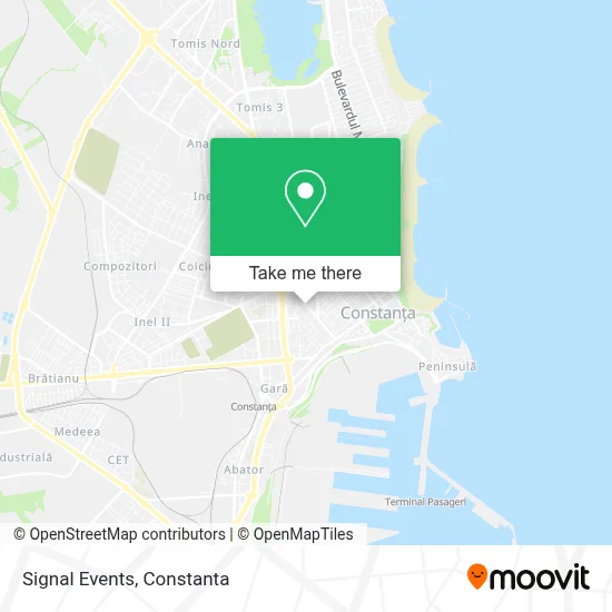 Signal Events map
