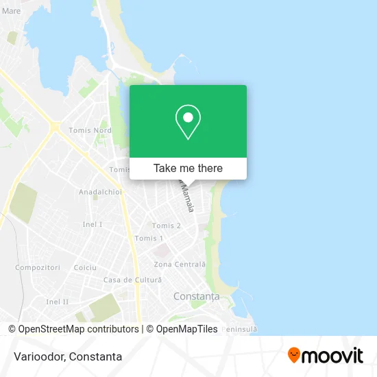 Varioodor map