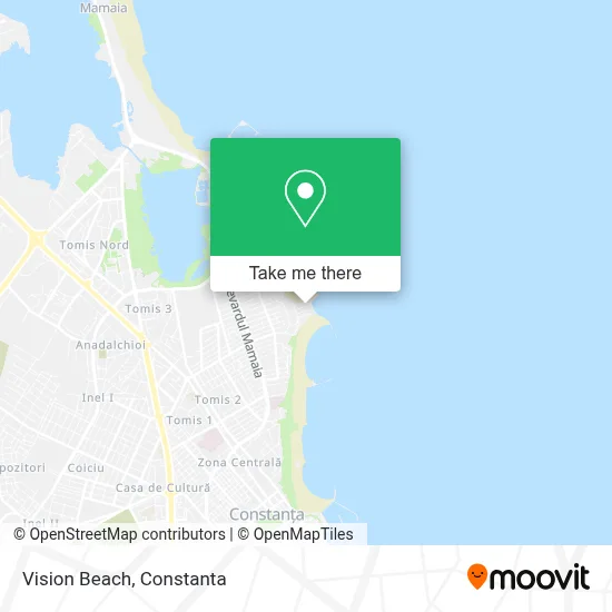 Vision Beach map