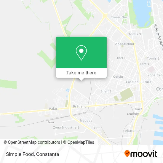 Simple Food map