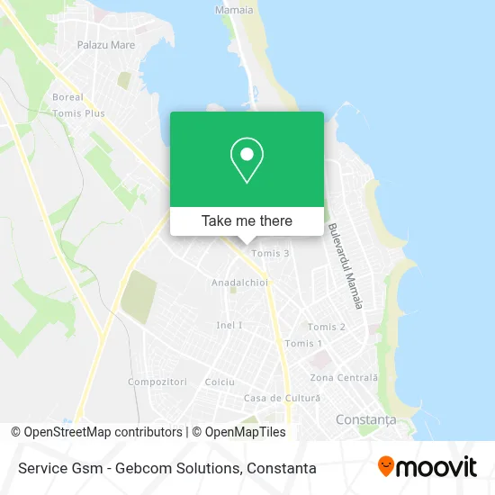 Service Gsm - Gebcom Solutions map