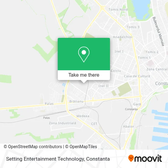 Setting Entertainment Technology map