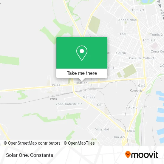 Solar One map