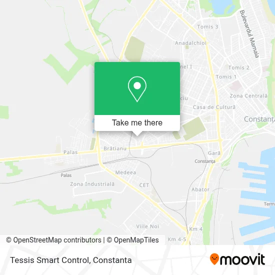 Tessis Smart Control map
