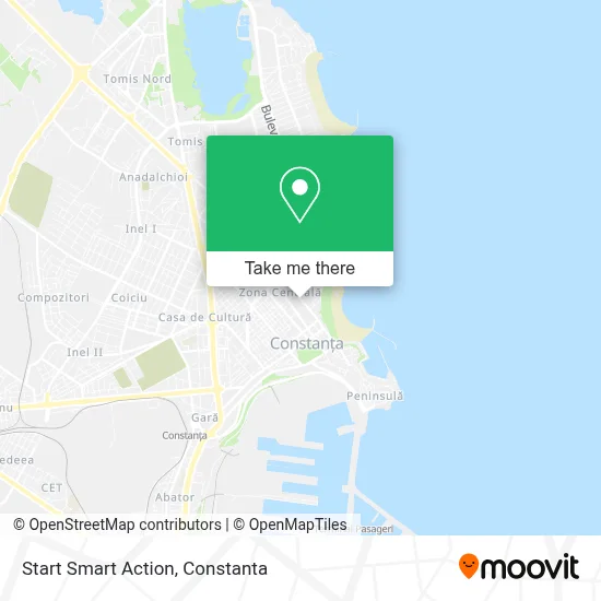 Start Smart Action map
