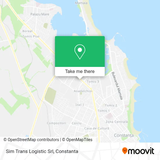 Sim Trans Logistic Srl map
