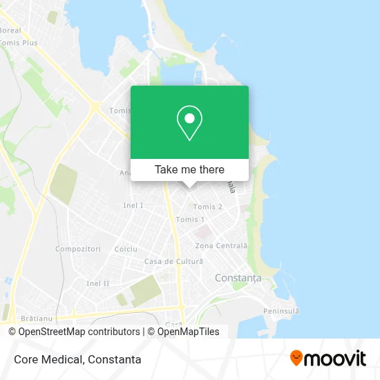 Core Medical map