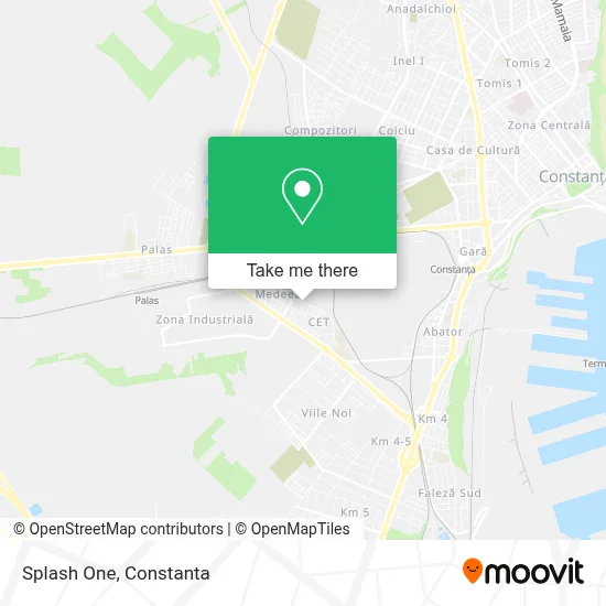 Splash One map
