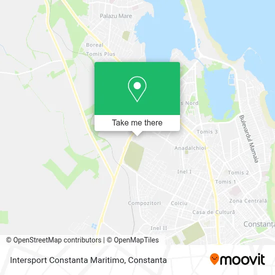Intersport Constanta Maritimo map