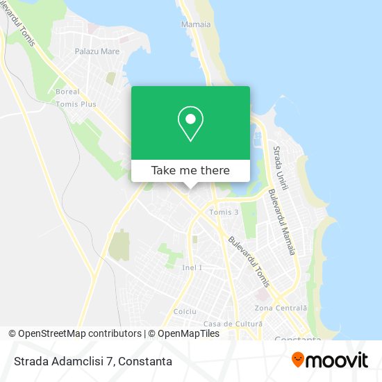 Strada Adamclisi 7 map