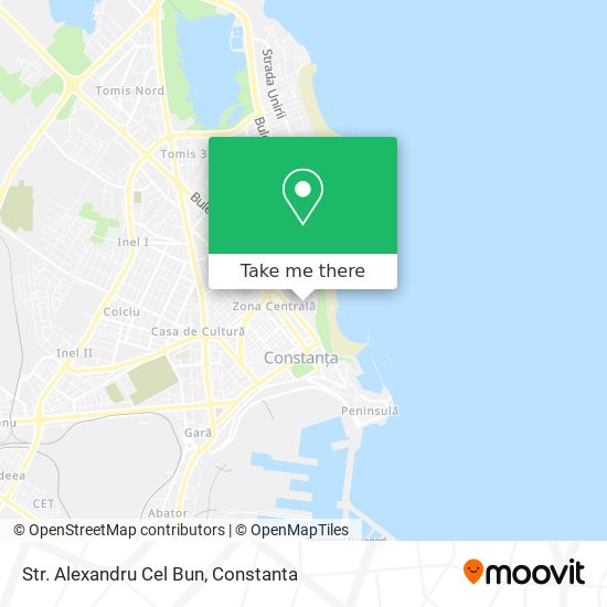 Str. Alexandru Cel Bun map