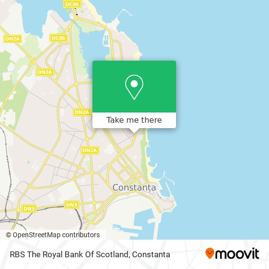 RBS The Royal Bank Of Scotland map