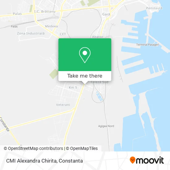 CMI Alexandra Chirita map