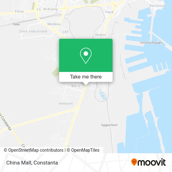 China Mall map