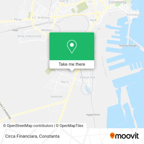 Circa Financiara map