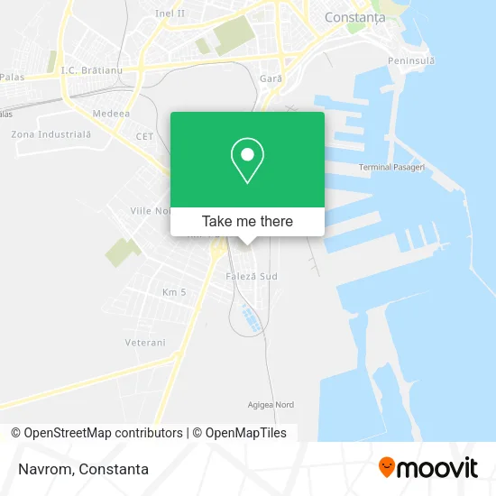 Navrom map