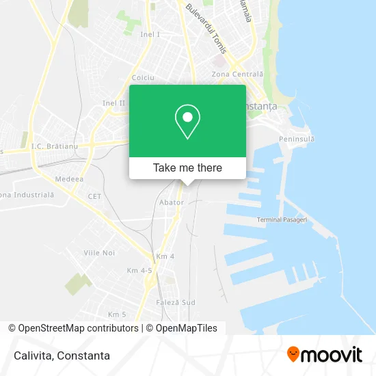 Calivita map
