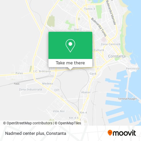 Nadmed center plus map