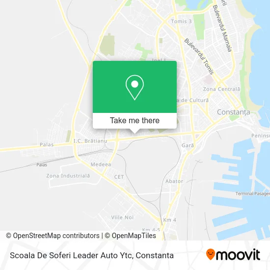 Scoala De Soferi Leader Auto Ytc map
