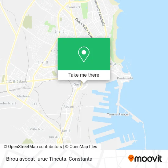 Birou avocat Iuruc Tincuta map