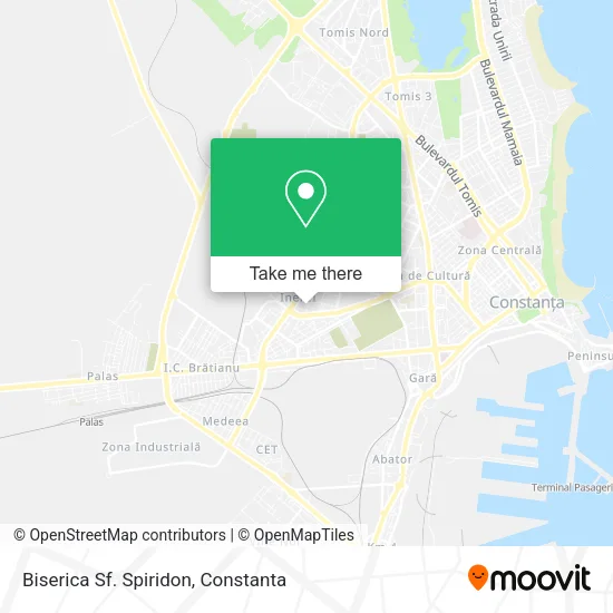 Biserica Sf. Spiridon map