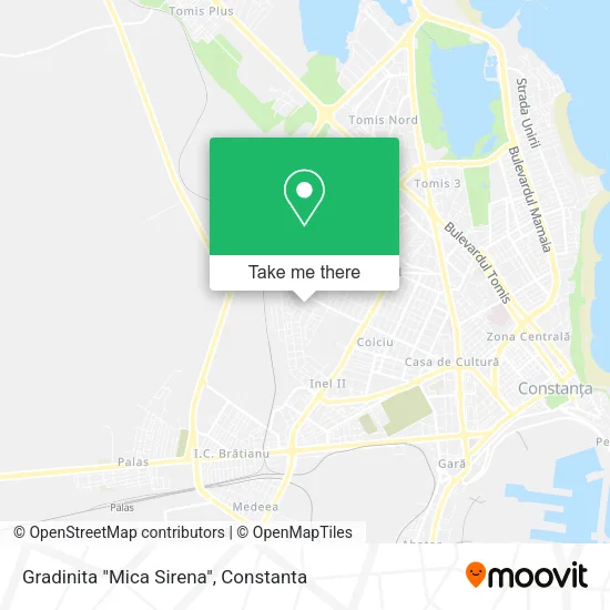 Gradinita "Mica Sirena" map