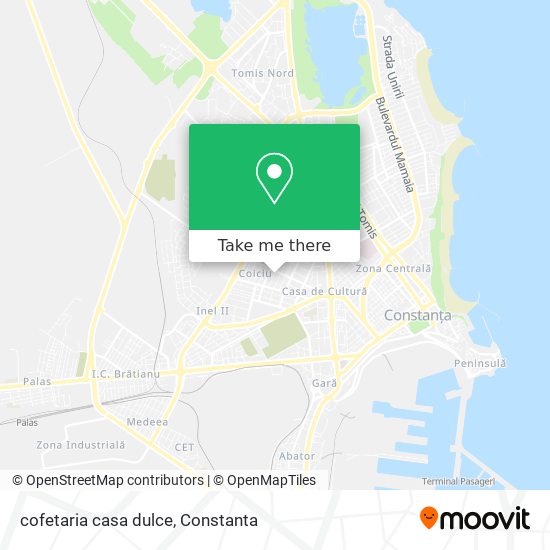 cofetaria casa dulce map