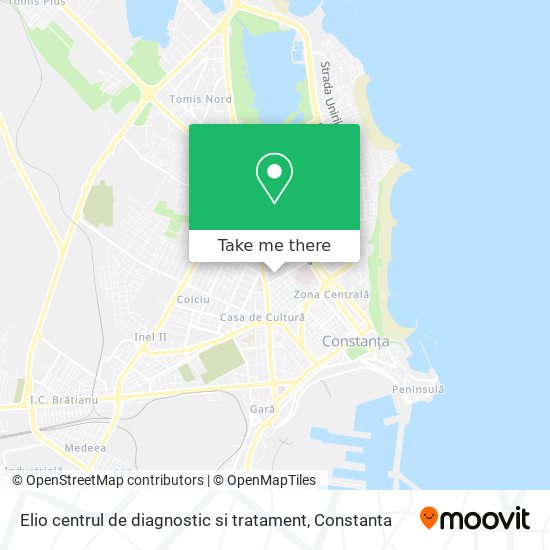 Elio centrul de diagnostic si tratament map