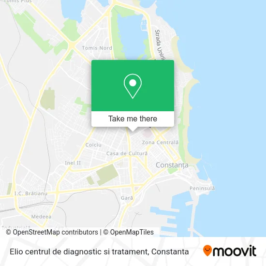 Elio centrul de diagnostic si tratament map