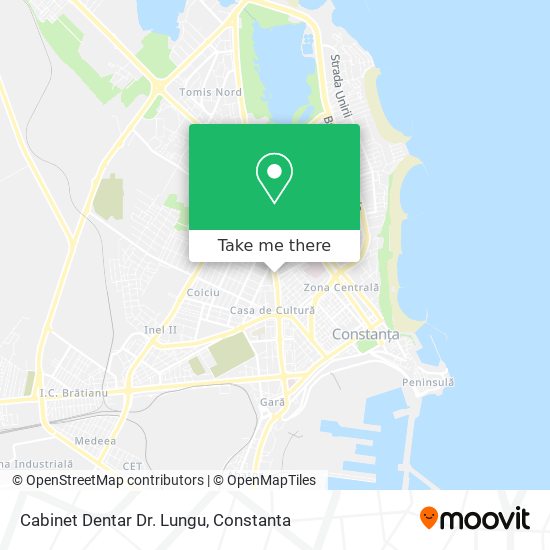 Cabinet Dentar Dr. Lungu map