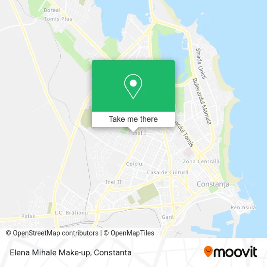 Elena Mihale Make-up map