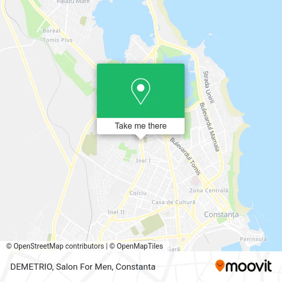 DEMETRIO, Salon For Men map