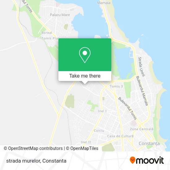 strada murelor map