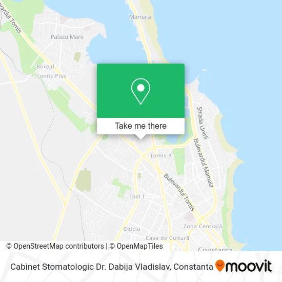 Cabinet Stomatologic Dr. Dabija Vladislav map