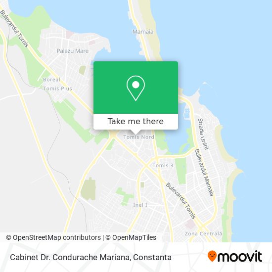Cabinet Dr. Condurache Mariana map