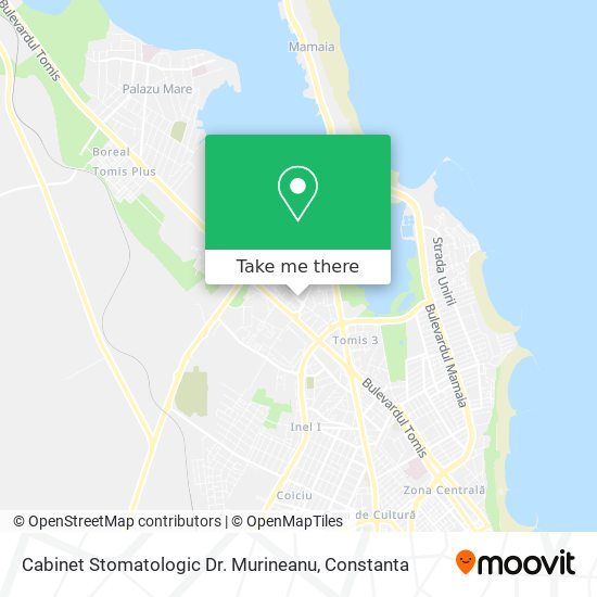 Cabinet Stomatologic Dr. Murineanu map