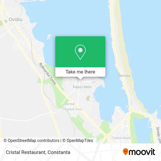 Restaurant Cristal map