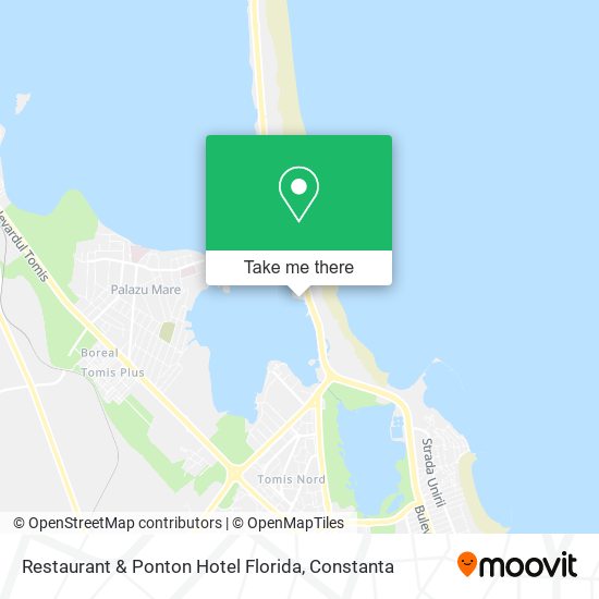 Restaurant & Ponton Hotel Florida map