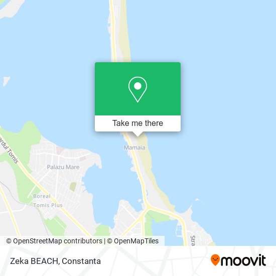 Zeka BEACH map