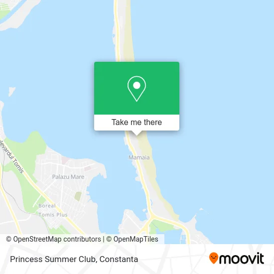 Princess Summer Club map