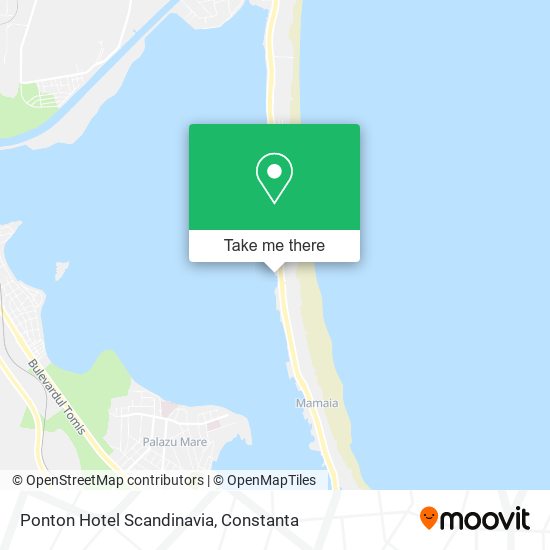 Ponton Hotel Scandinavia map