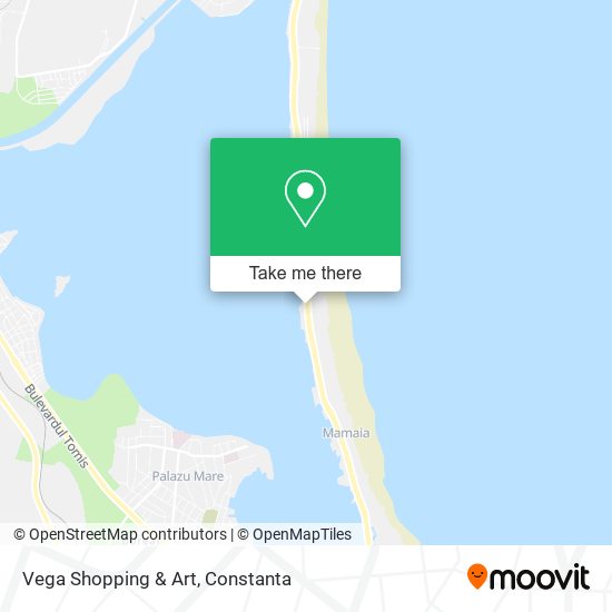Vega Shopping & Art map