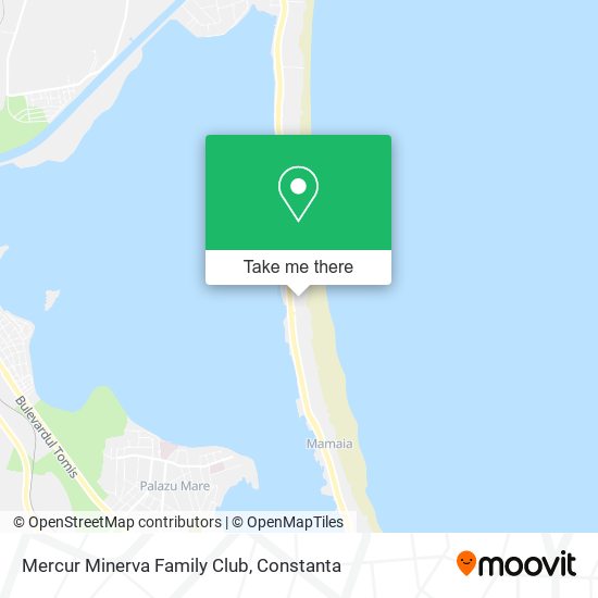Mercur Minerva Family Club map