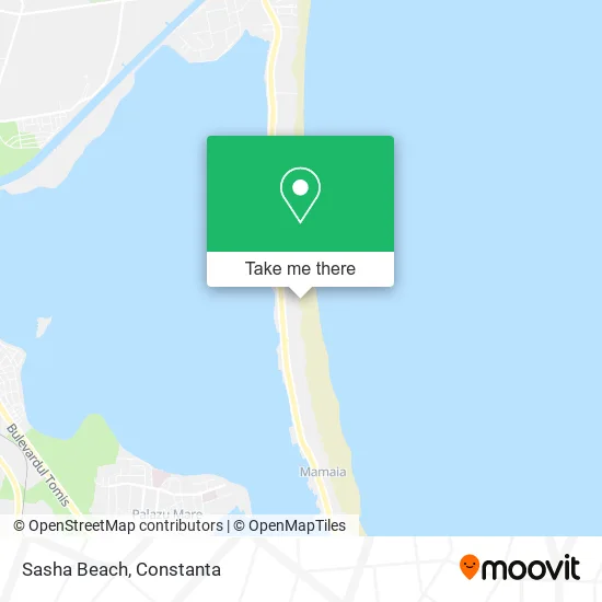 Sasha Beach map