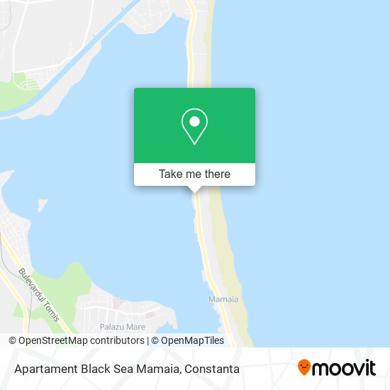 Apartament Black Sea Mamaia map