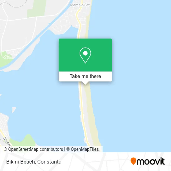 Bikini Beach map