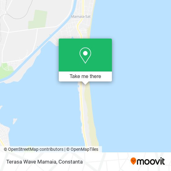 Terasa Wave Mamaia map